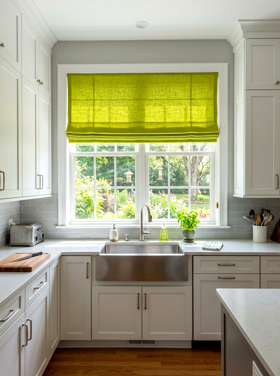 Chartreuse Kitchen Window Treatments - 30 chartreuse kitchen ideas