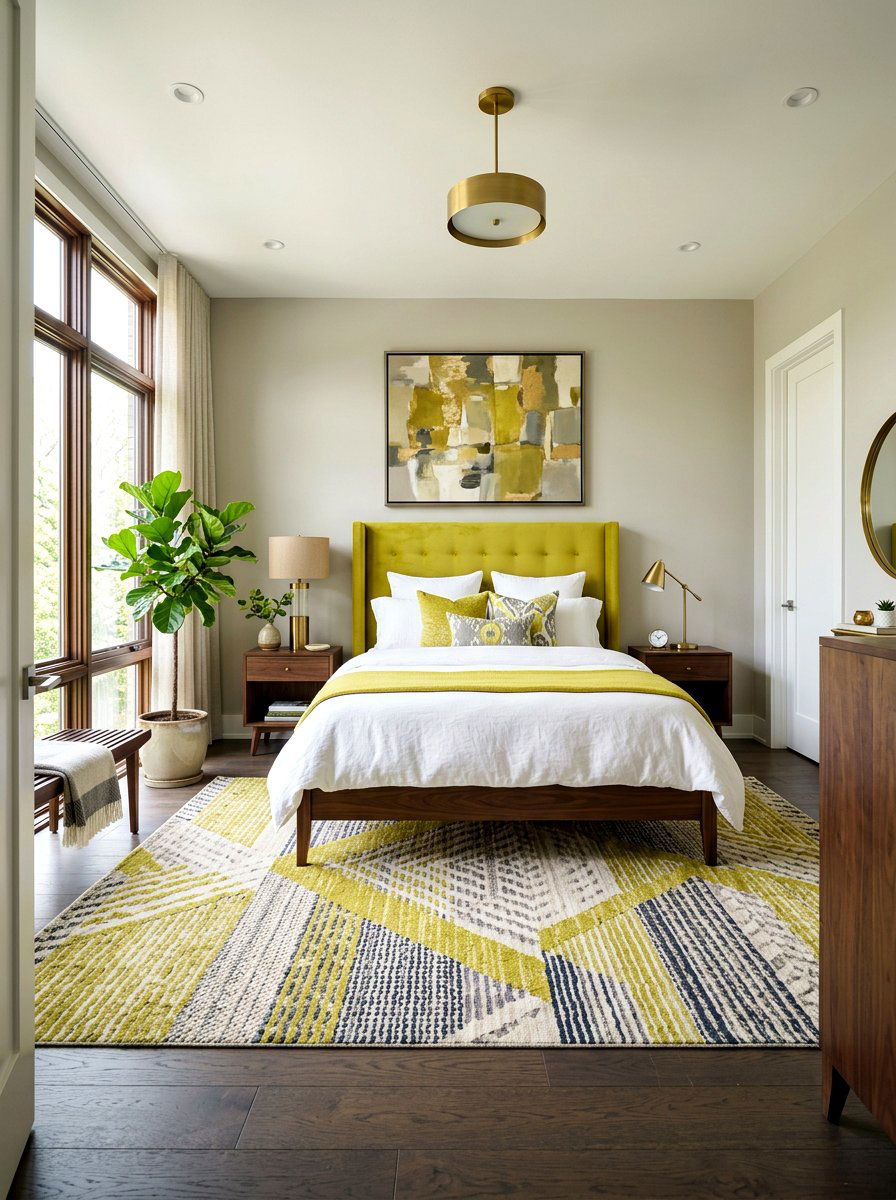 Chartreuse Master Bedroom - 30 chartreuse room ideas