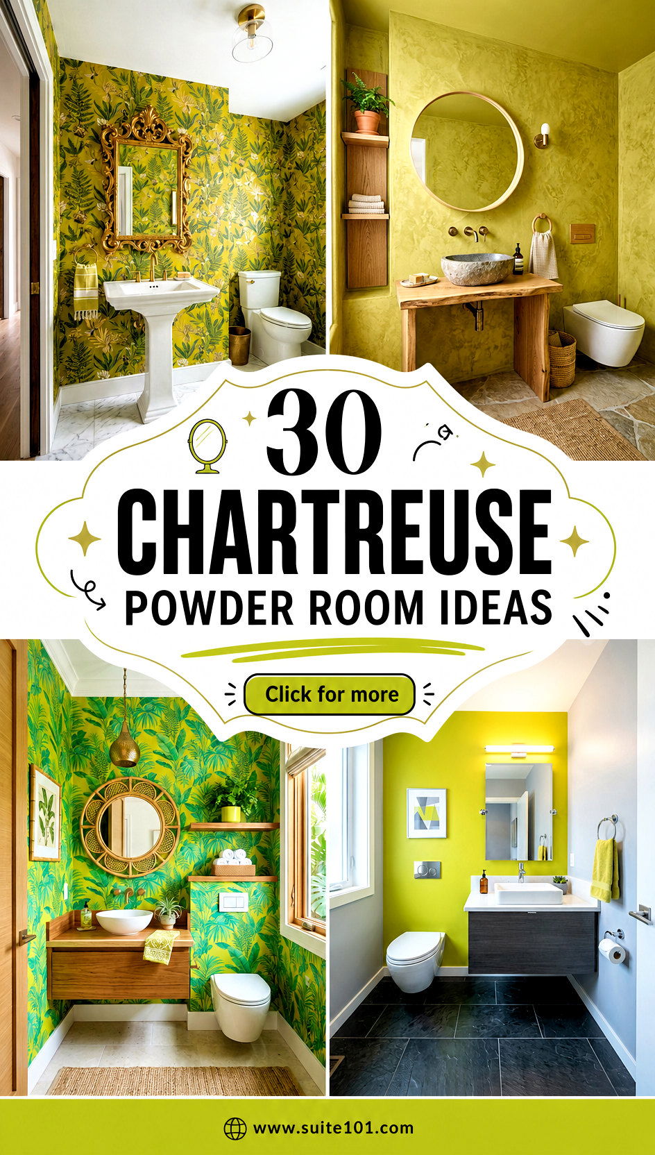 Chartreuse Powder Room Ideas 30 Chic Ways to Go Bold Today - Chartreuse Powder Room Ideas: 30 Chic Ways to Go Bold Today