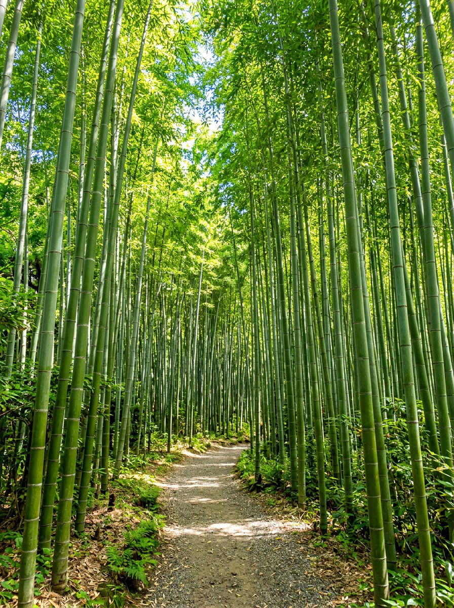 Chattering bamboo forest - 30 sensory garden ideas