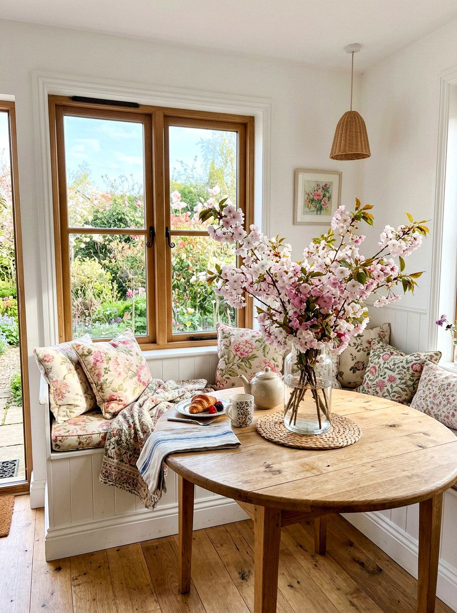 Cherry Blossom Branch Arrangement - 30 branch decor ideas