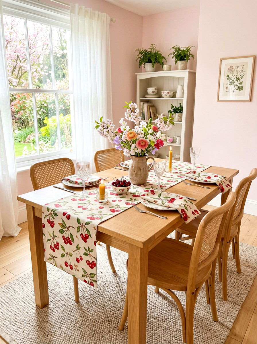 30 Cherry Red Table Decor Ideas for Effortless Entertaining