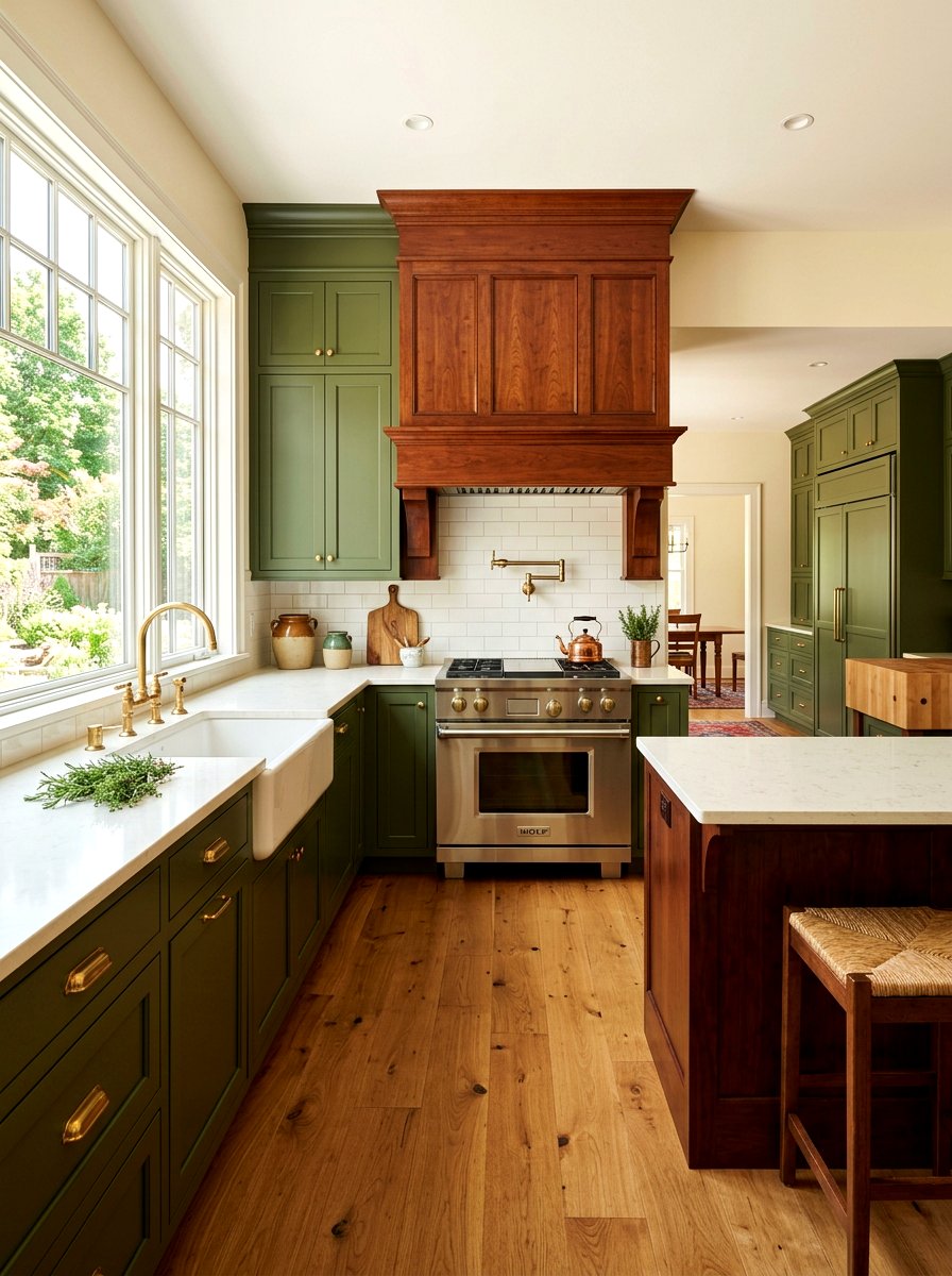 Cherry Wood Vent Hood - 30 wood vent hood ideas