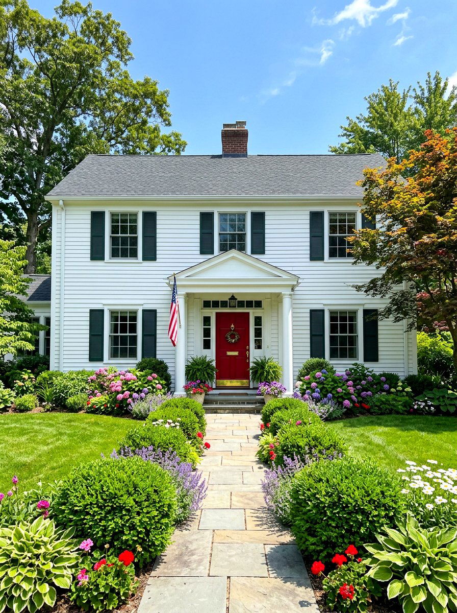 Cherry red front door - 30 cherry red decor ideas