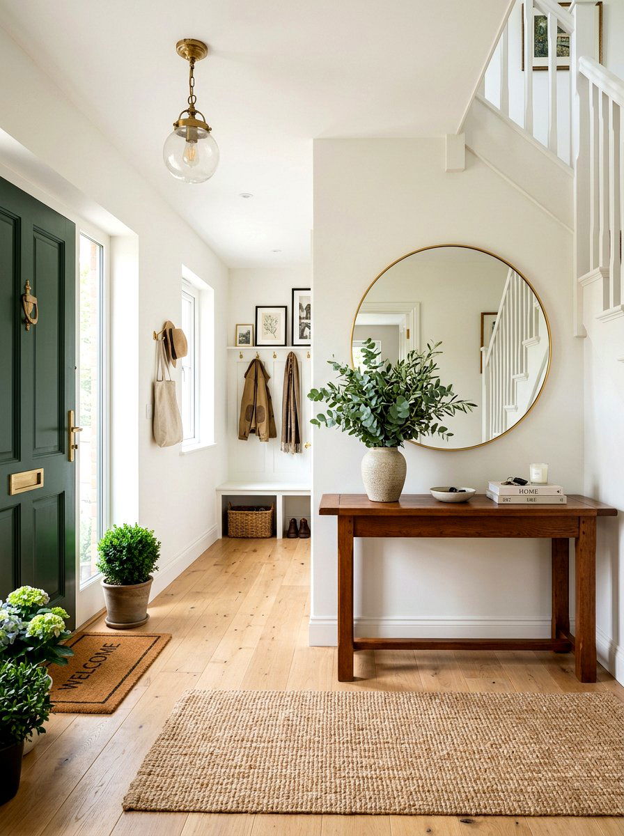 Chestnut entryway decor - 30 chestnut decor ideas