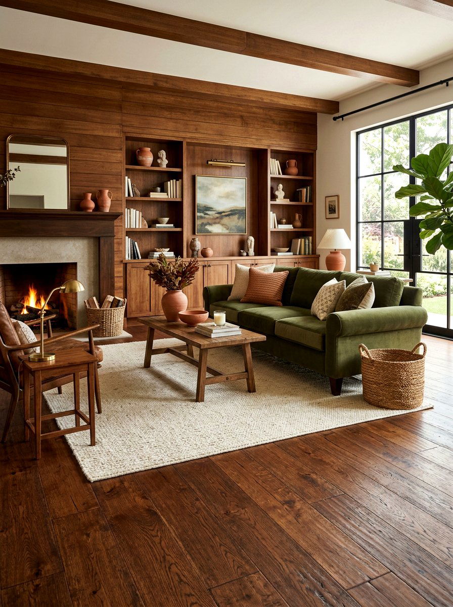 Chestnut floor stain - 30 hardwood floor stain ideas