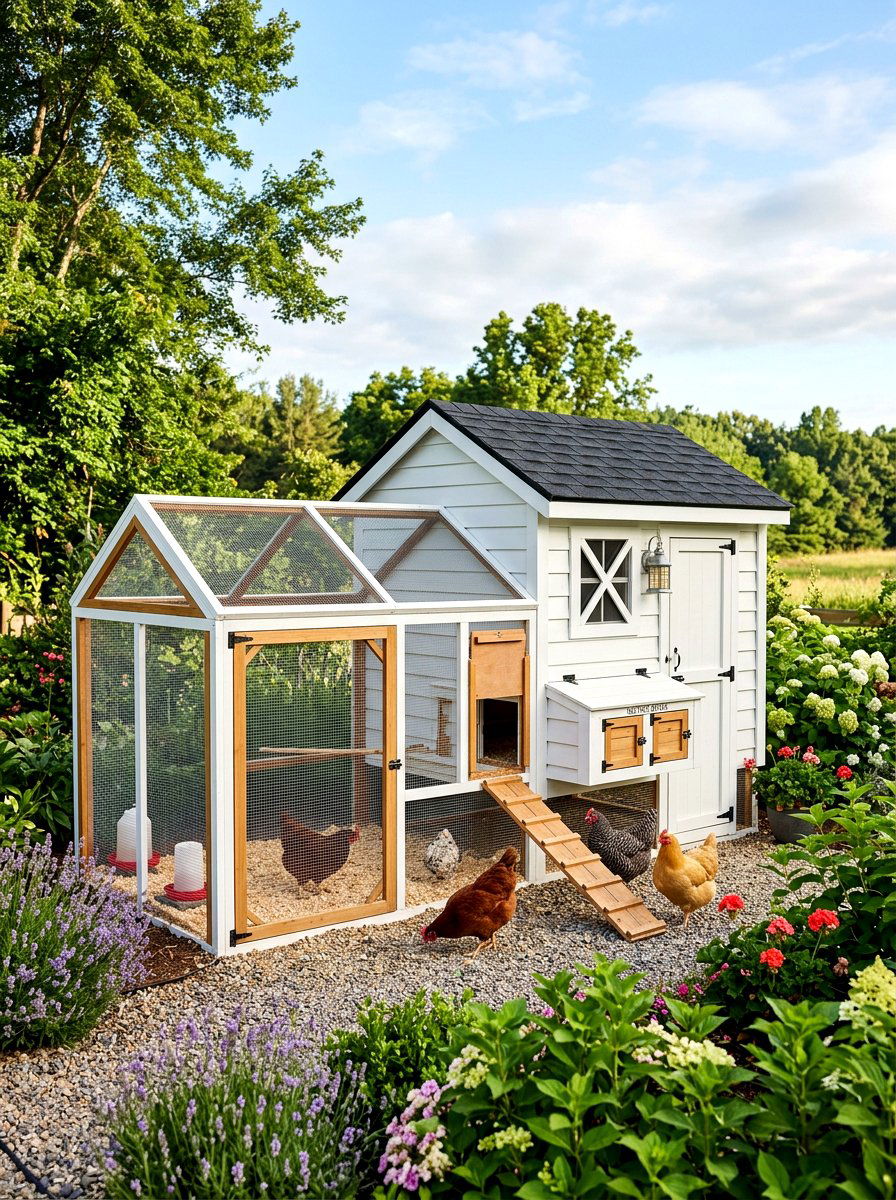 Chicken Coop Shed - 30 farmhouse shed ideas