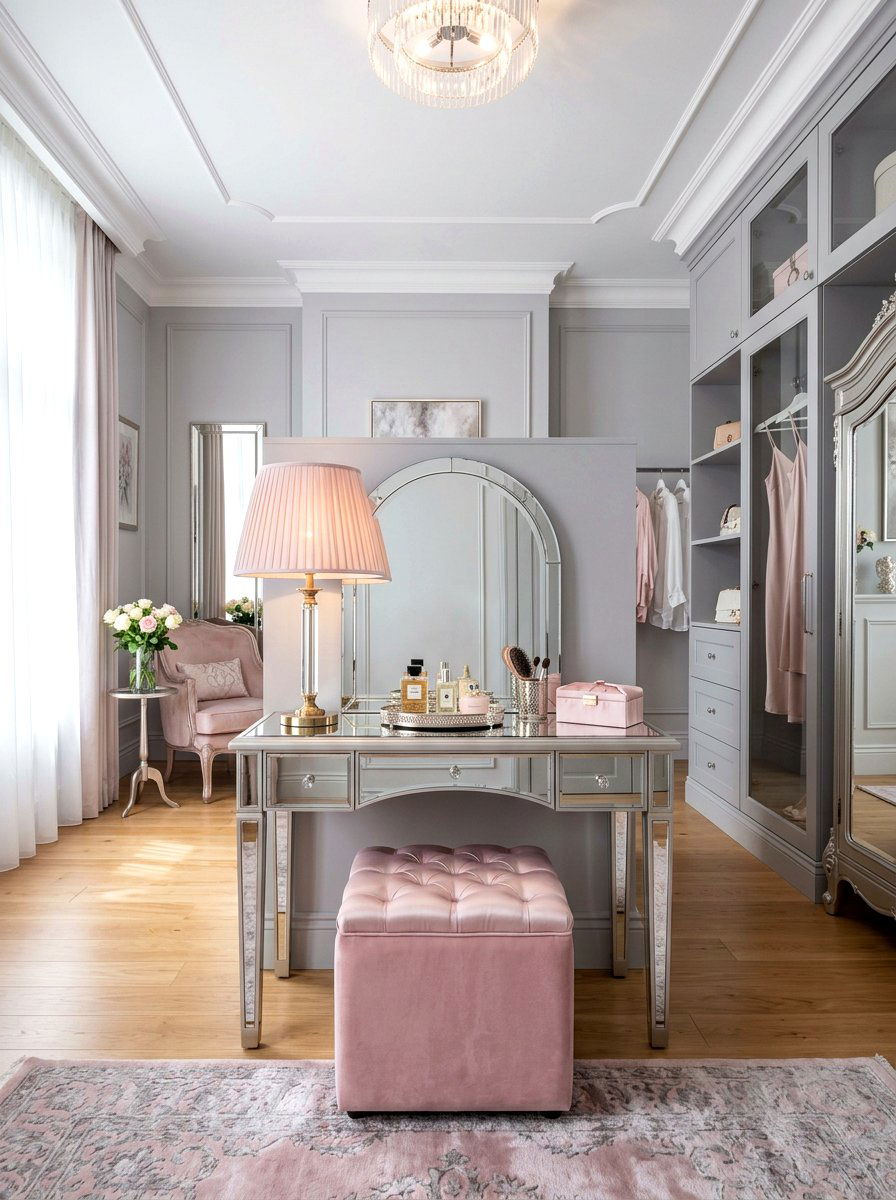 Chiffon Pleated Lampshade - 30 frilly lampshade ideas