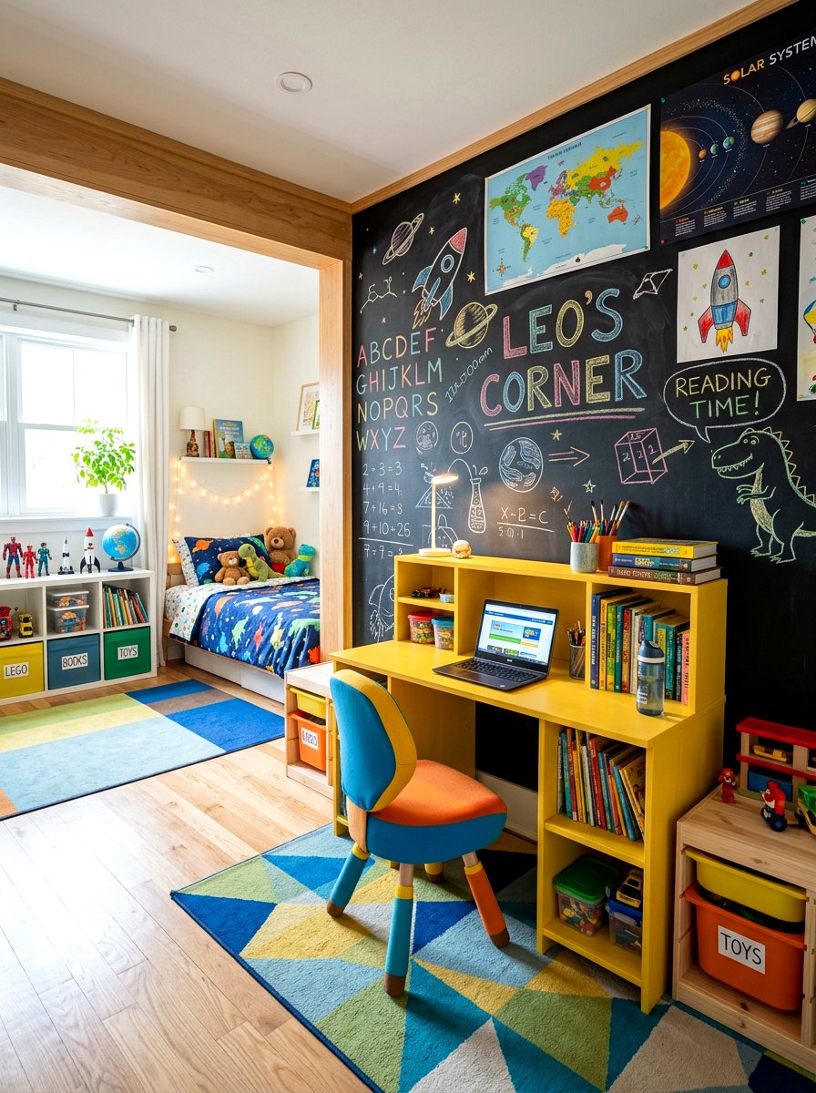 Childrens Bedroom Study Area - 30 private study room ideas