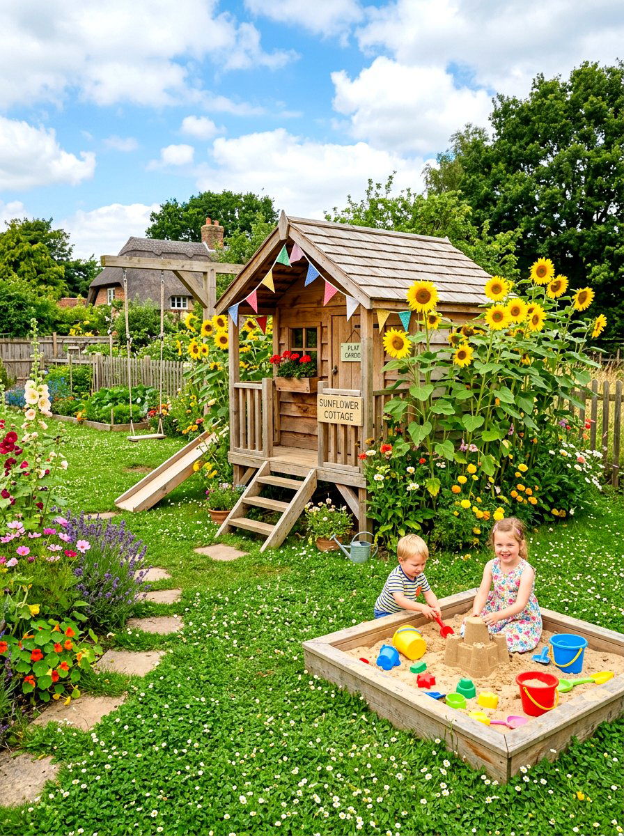 Childrens Play Garden - 30 backyard garden ideas