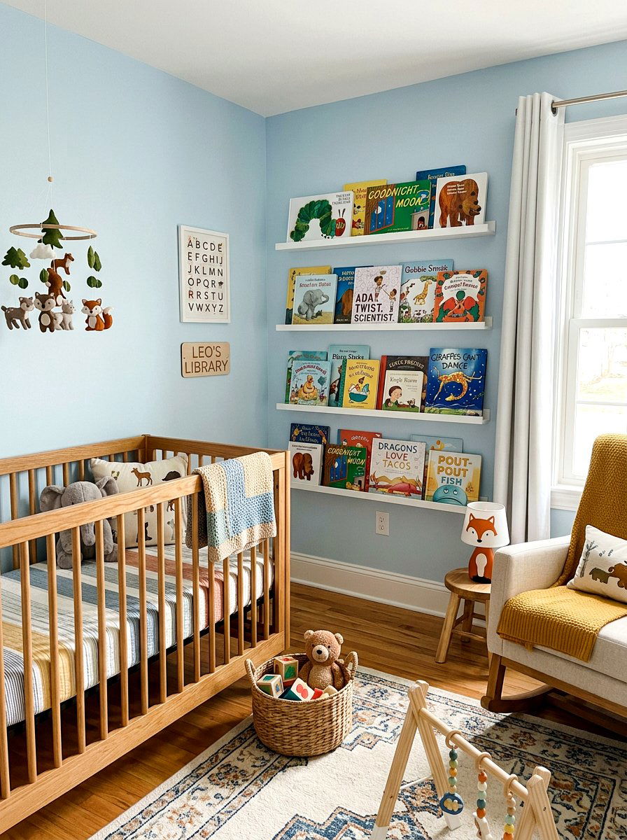 Childrens Room Book Ledge - 30 picture ledge ideas