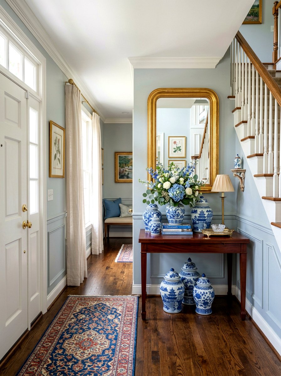 Chinoiserie Ginger Jars - 30 grandma chic decor ideas
