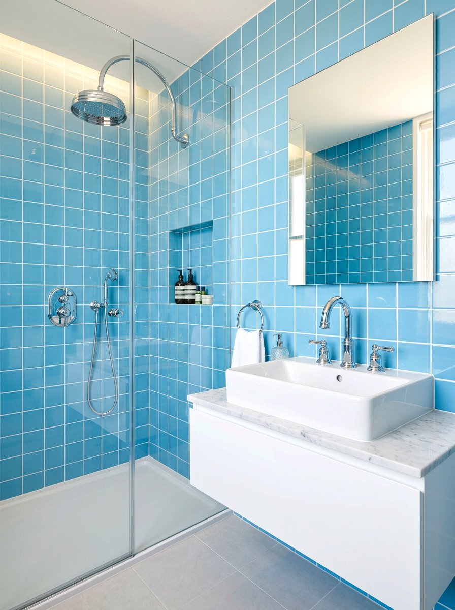 Chrome Bathroom Fixtures - 30 art deco bathroom ideas