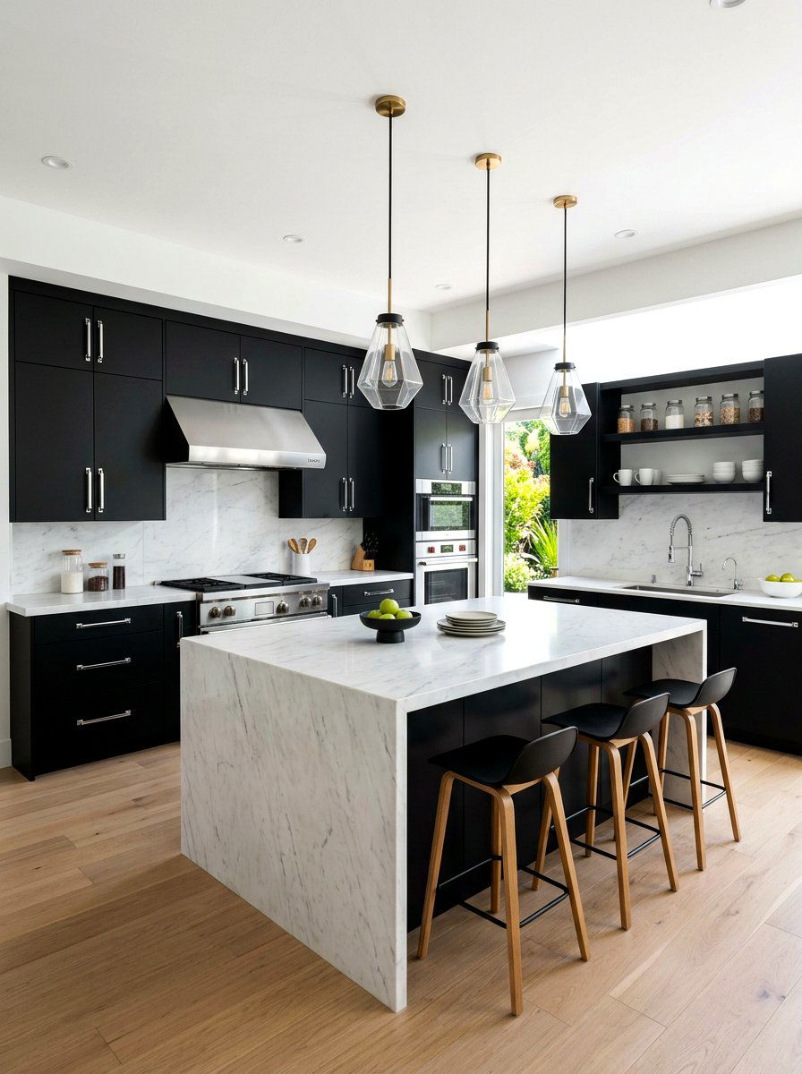 Chrome Cabinet Hardware - 30 chrome kitchen decor ideas