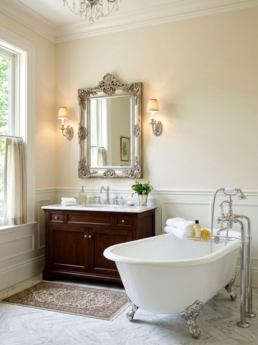Chrome Candle Style Wall Sconce - 30 chrome bathroom lighting ideas