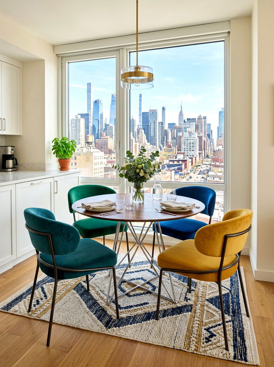Chrome Dining Table Legs - 30 chrome kitchen decor ideas