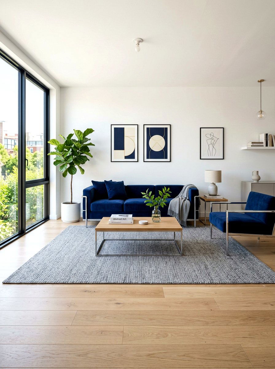 Chrome Frame Sofa - 30 chrome aesthetic living room ideas