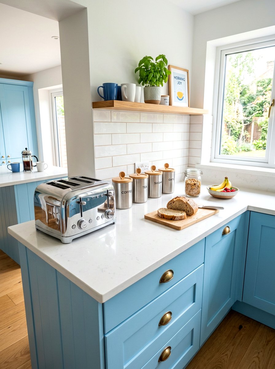 Chrome Retro Toaster - 30 chrome kitchen decor ideas