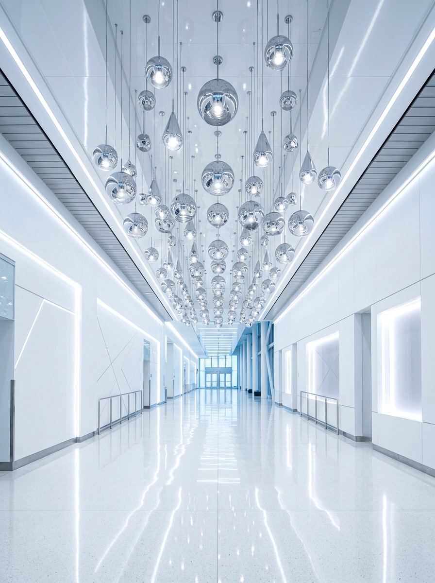 Chrome multi light fixture - 30 dramatic pendant cluster ideas
