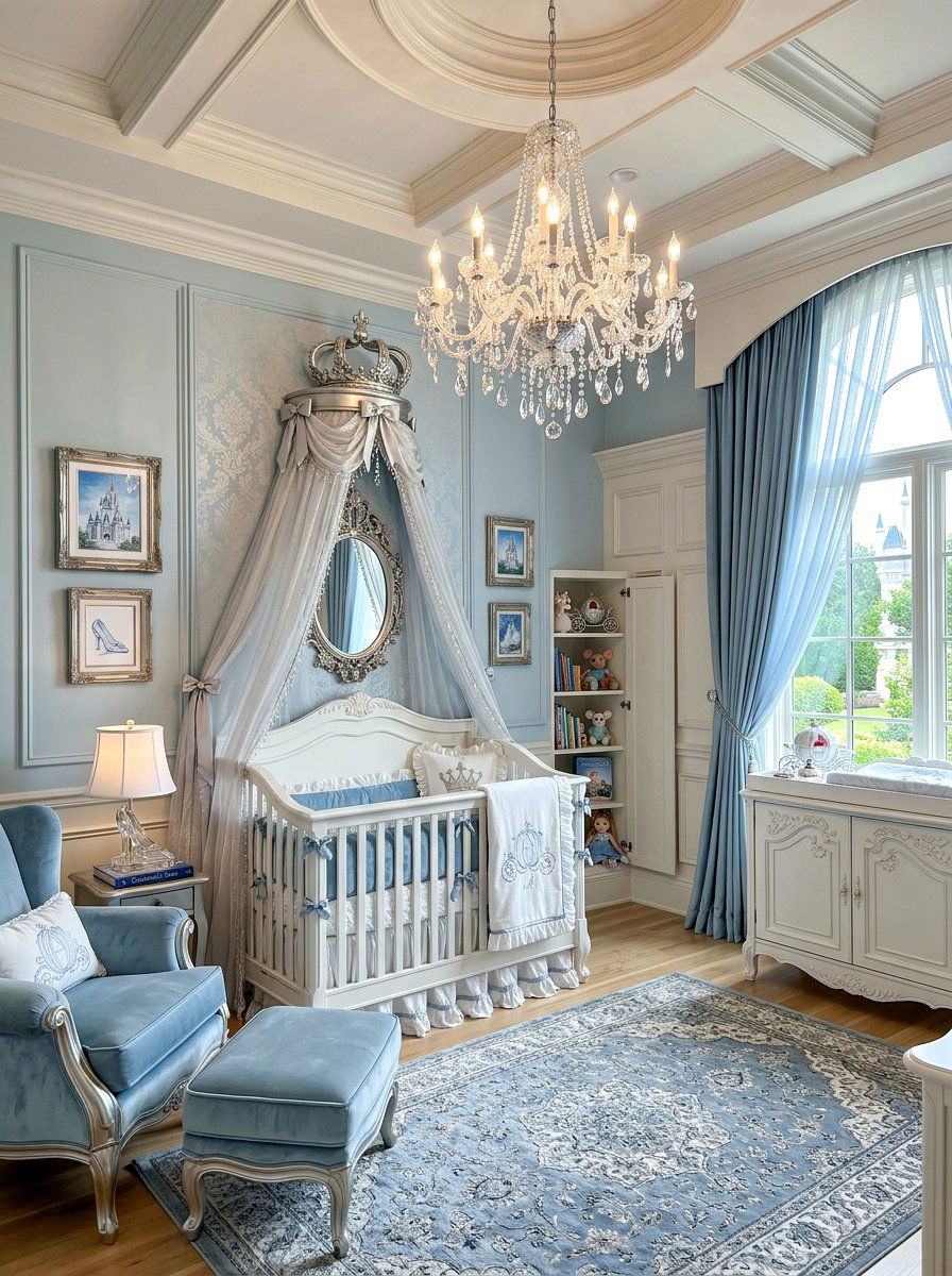 Cinderella Royal Palace Nursery - 30 storybook nursery ideas