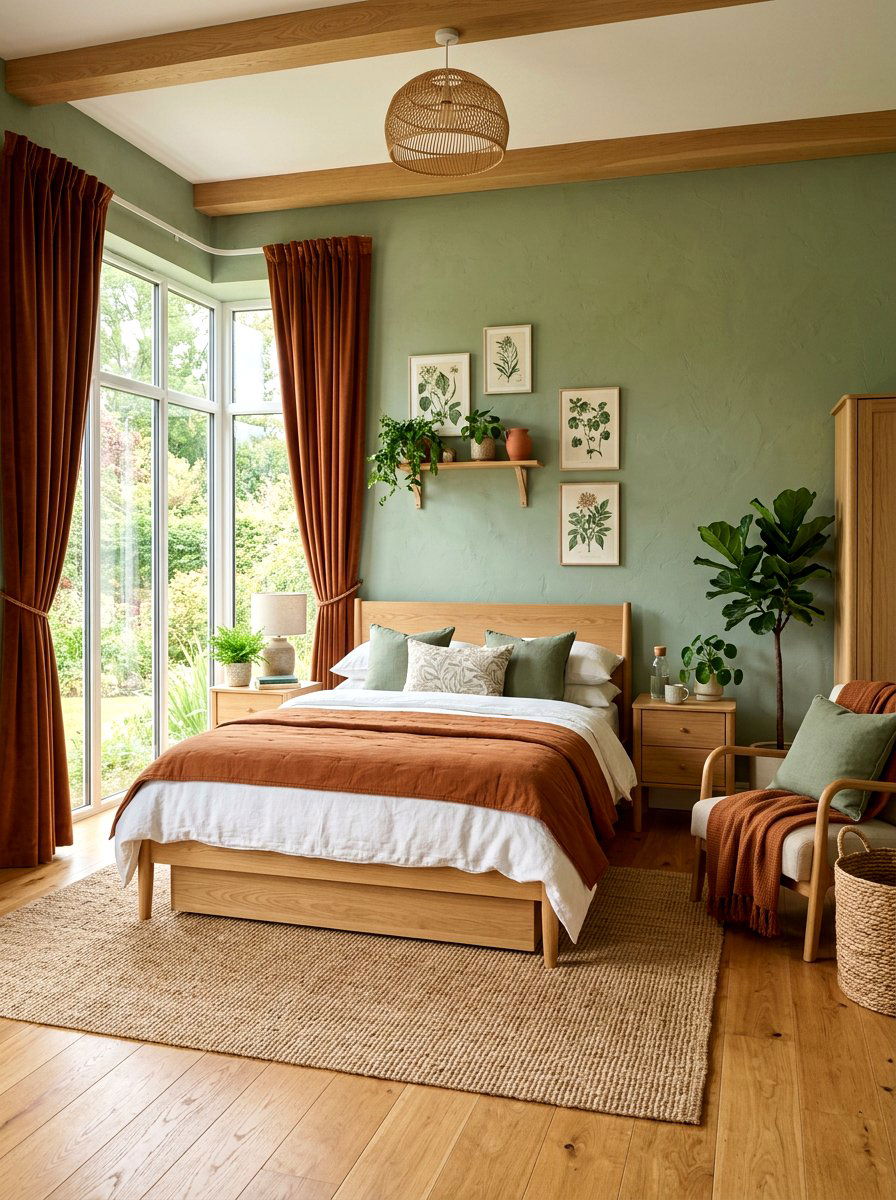Cinnamon And Sage Bedroom - 30 cinnamon bedroom ideas