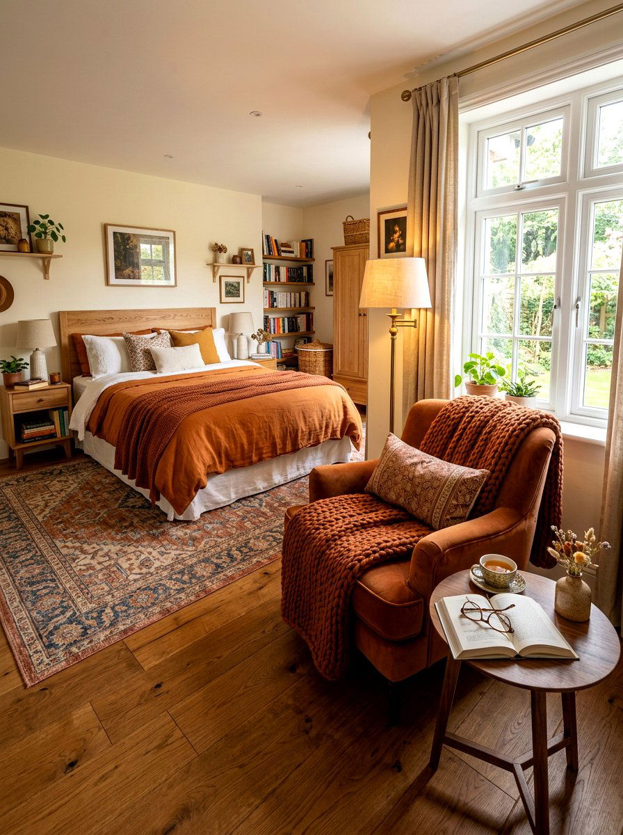 Cinnamon Reading Nook Bedroom - 30 cinnamon bedroom ideas