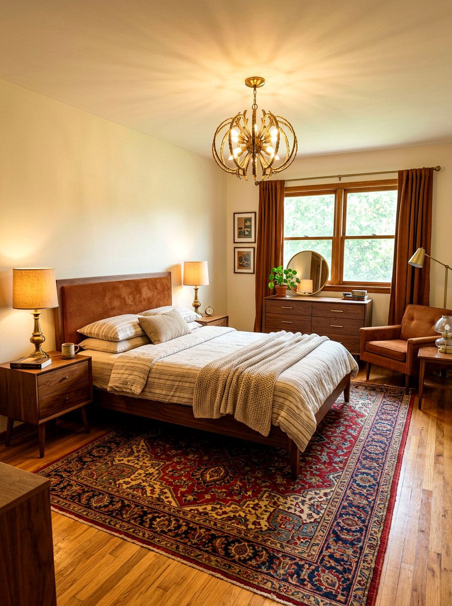Cinnamon Vintage Inspired Bedroom - 30 cinnamon bedroom ideas