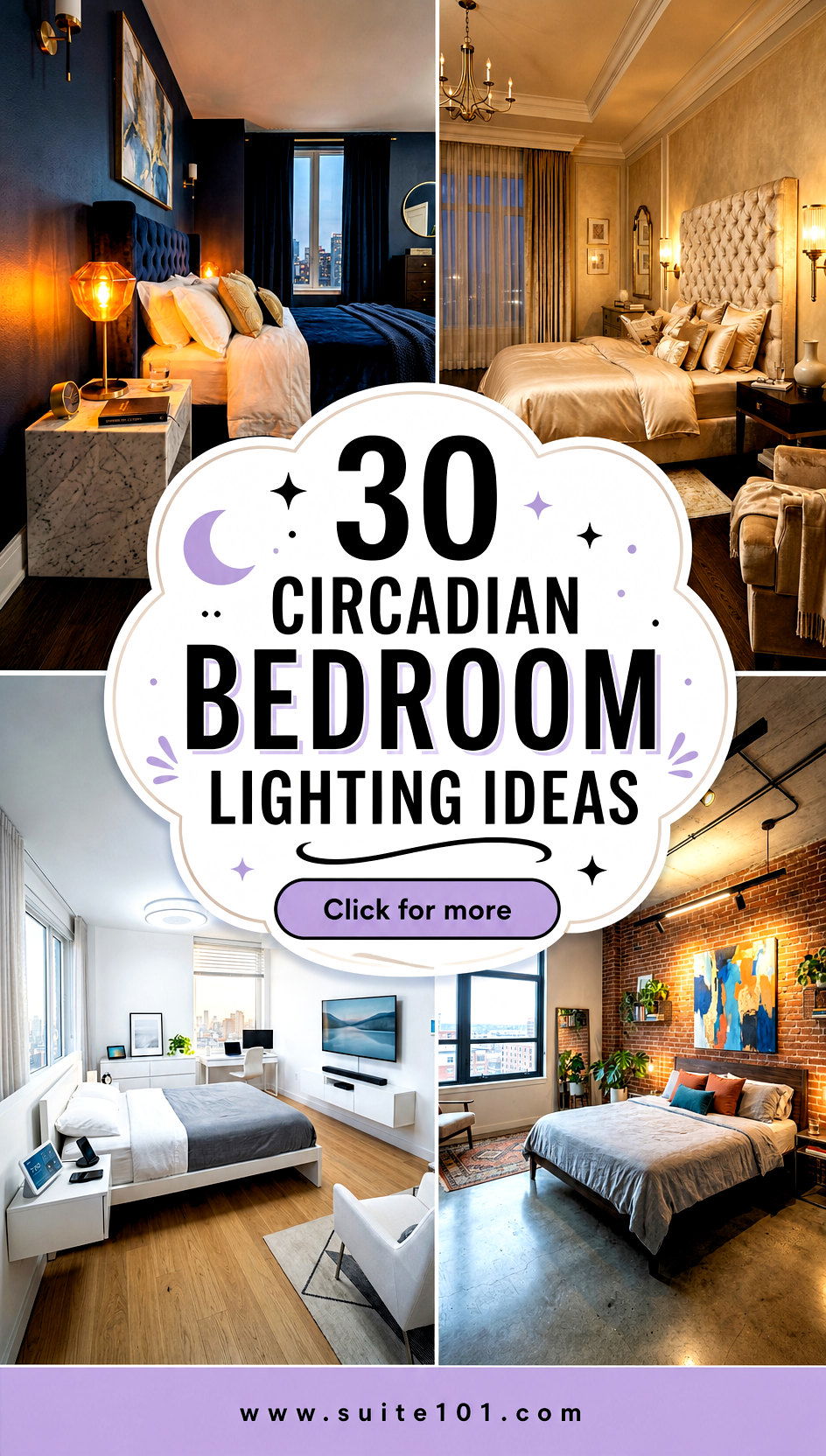 Circadian Bedroom Lighting Ideas 30 Ways to Rest Easy at Night - Circadian Bedroom Lighting Ideas: 30 Ways to Rest Easy at Night