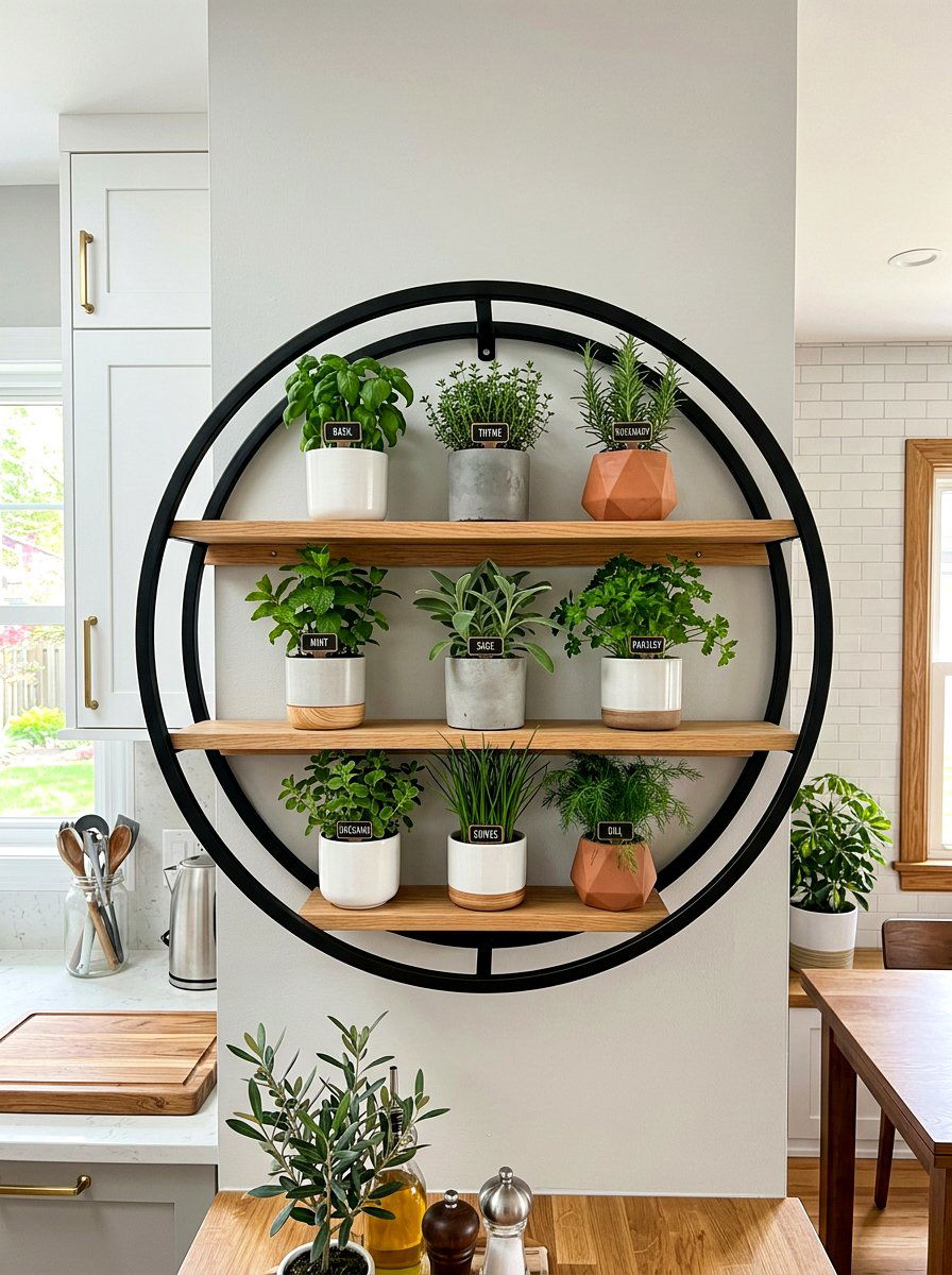 Herb Garden Shelf Ideas: 30 Vertical Options for Growing Space