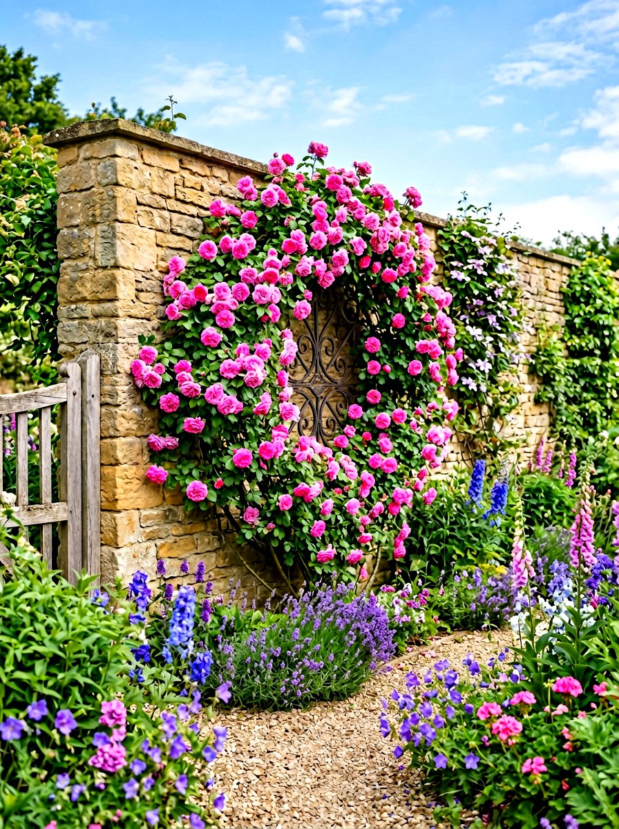 30 Rose Trellis Wall Ideas for a Blooming Backyard Today