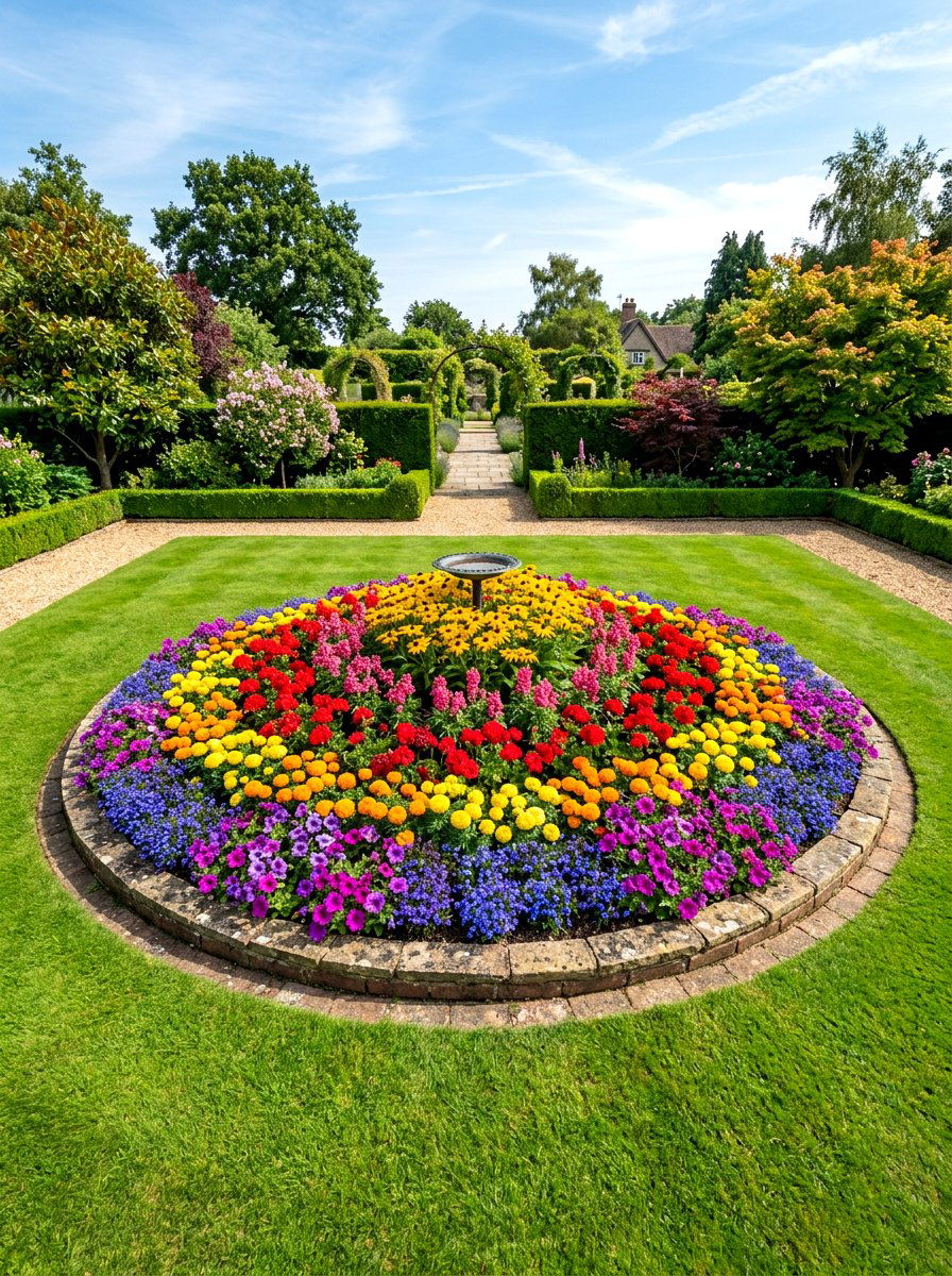 Circular raised garden bed - 30 raised garden bed ideas