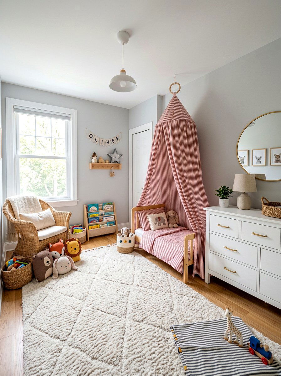 Circus tent nursery canopy - 30 circuscore home decor ideas