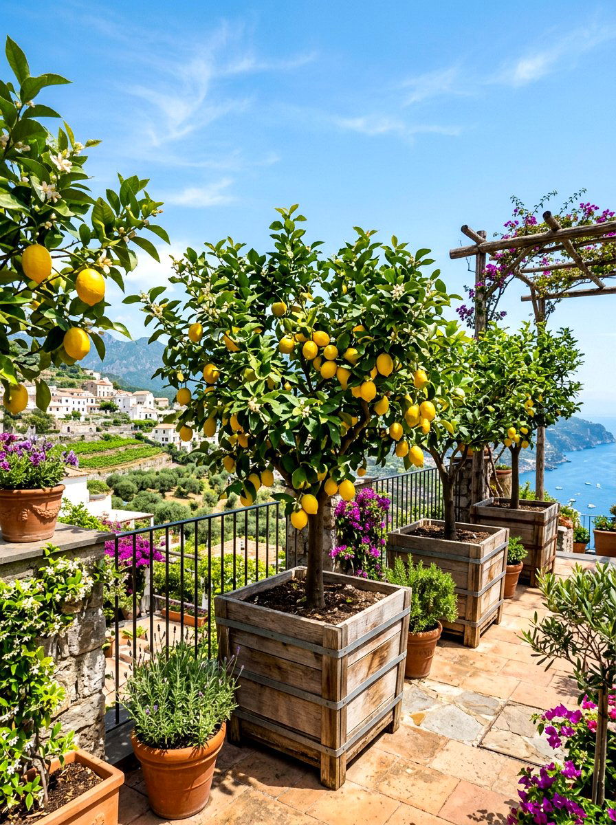 Citrus Trees - 30 French country garden ideas