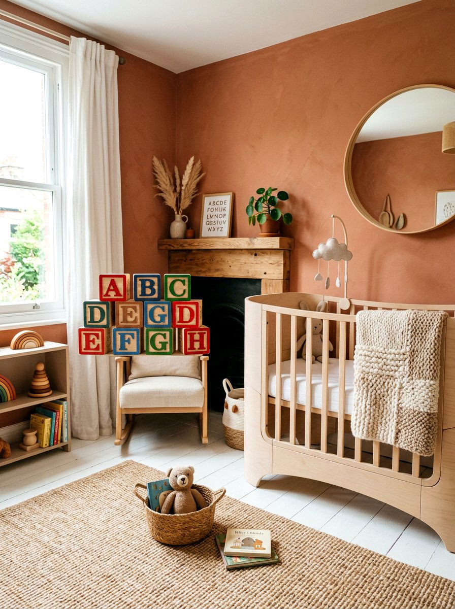 Classic Alphabet Blocks - 30 heirloom toy nursery ideas