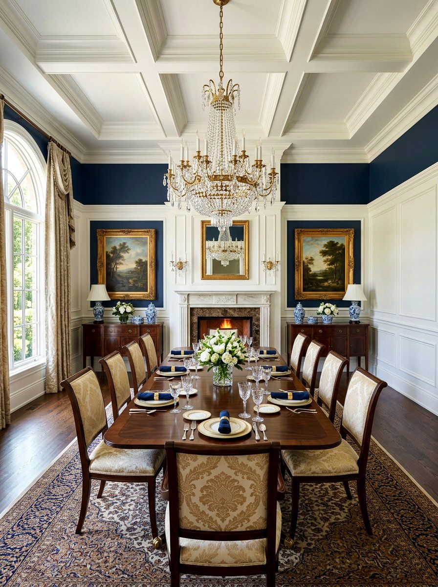 Classic Box Molding - 30 wall panel molding ideas