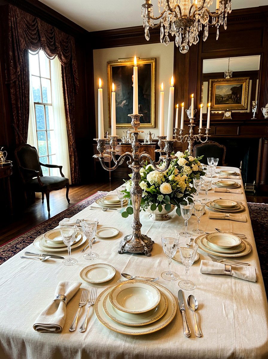Classic Candle Holder - 30 renter friendly old money decor ideas