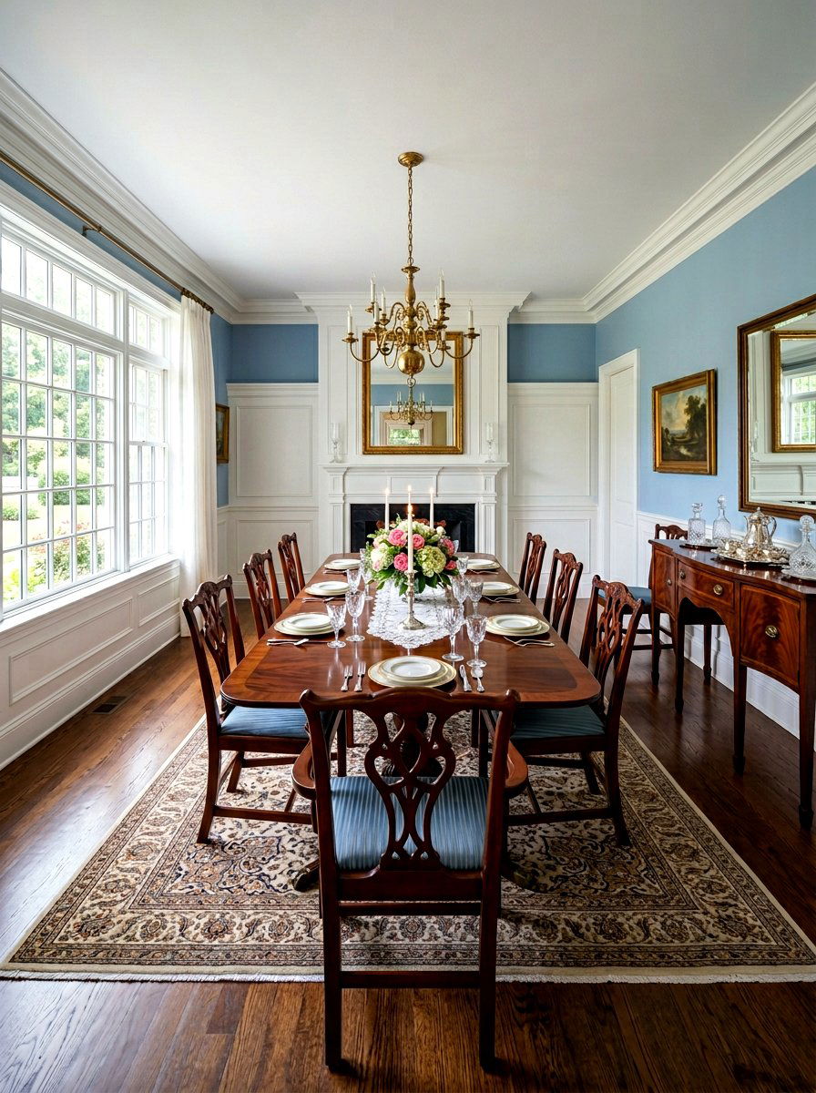 Classic Colonial Baseboard - 30 baseboard trim ideas