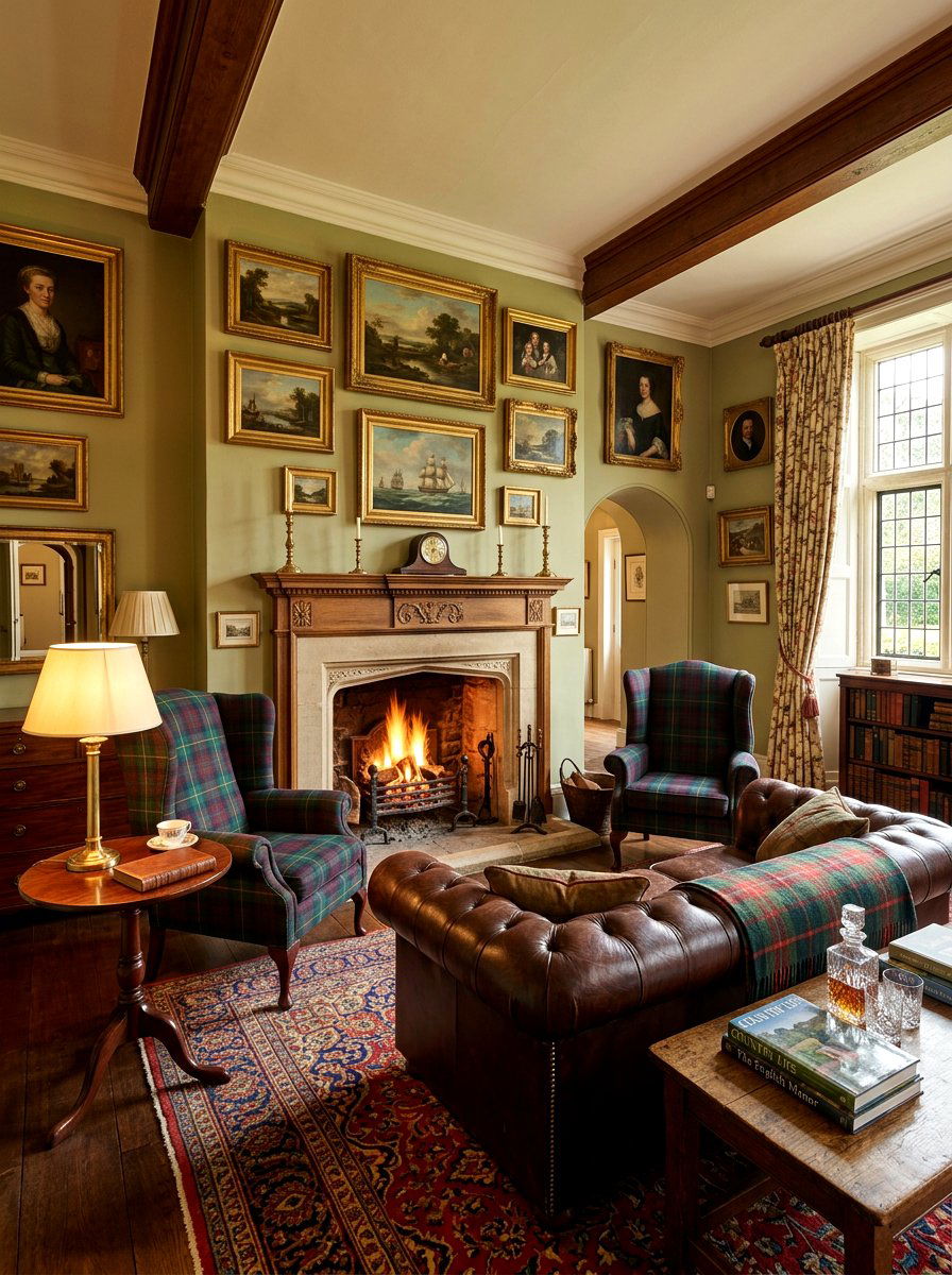 Classic English Sitting Room - 30 parlor room ideas
