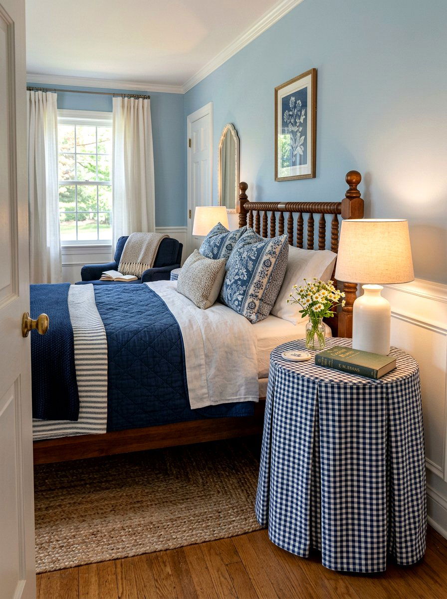 30 Skirted Nightstand Ideas That Add Soft Style to Any Bedroom