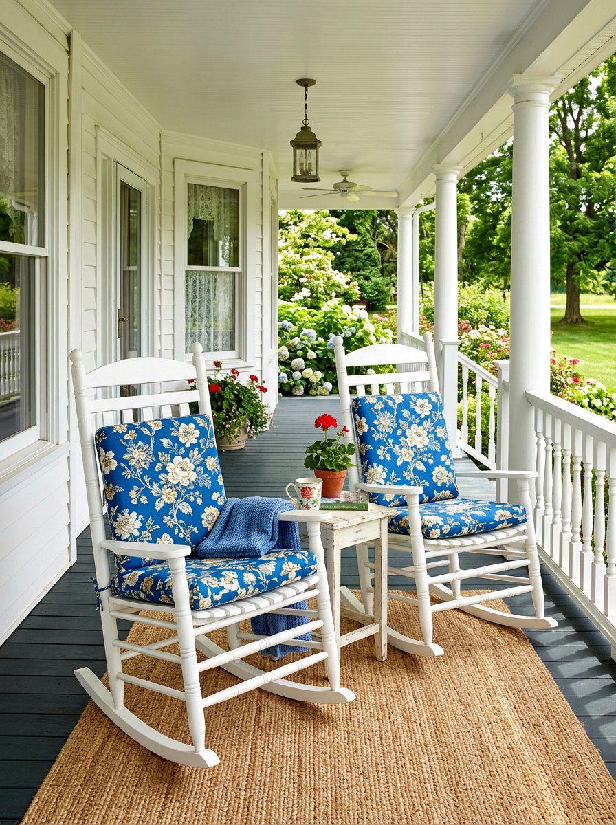 Classic Rocking Chair - 30 front stoop styling ideas