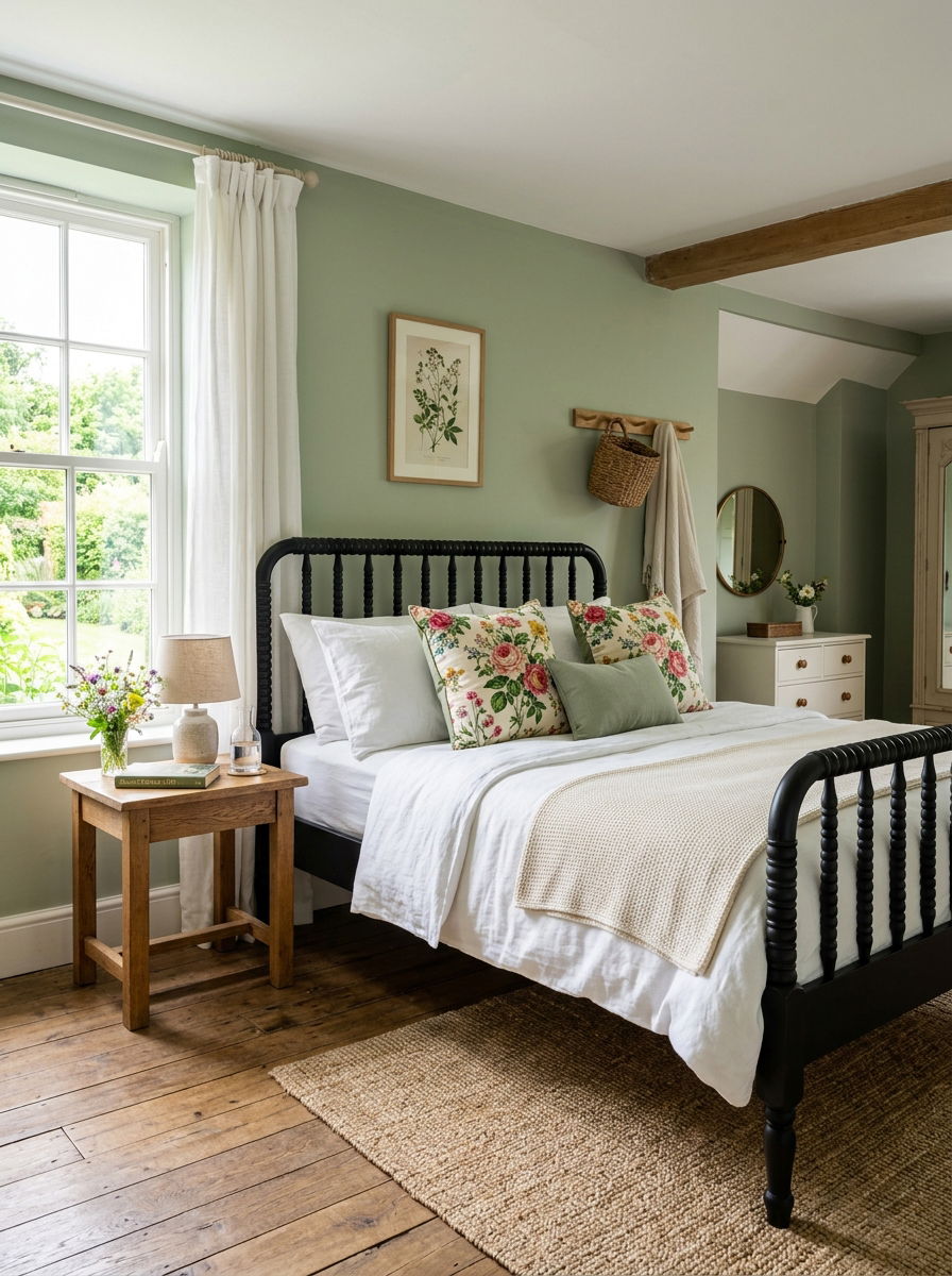 Classic Spindle Bed Bedroom - 30 heirloom bedroom decor ideas