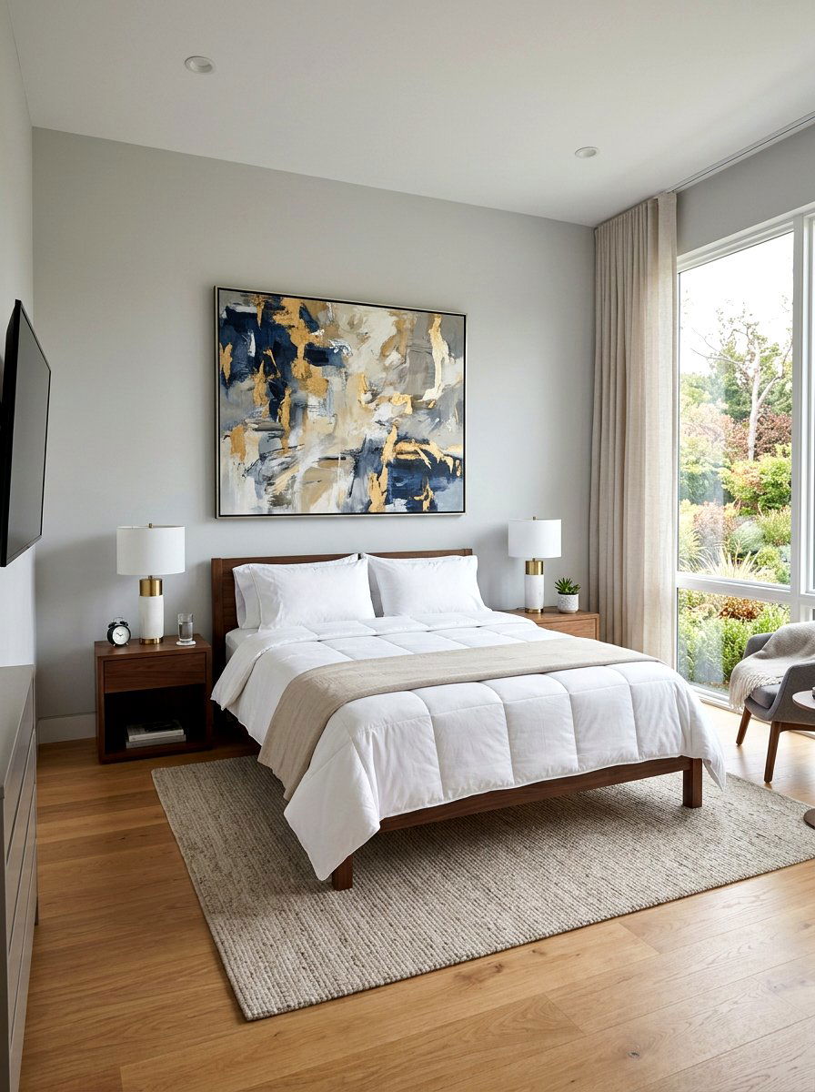 Classic White Comforter - 30 hotel duvet bedroom ideas