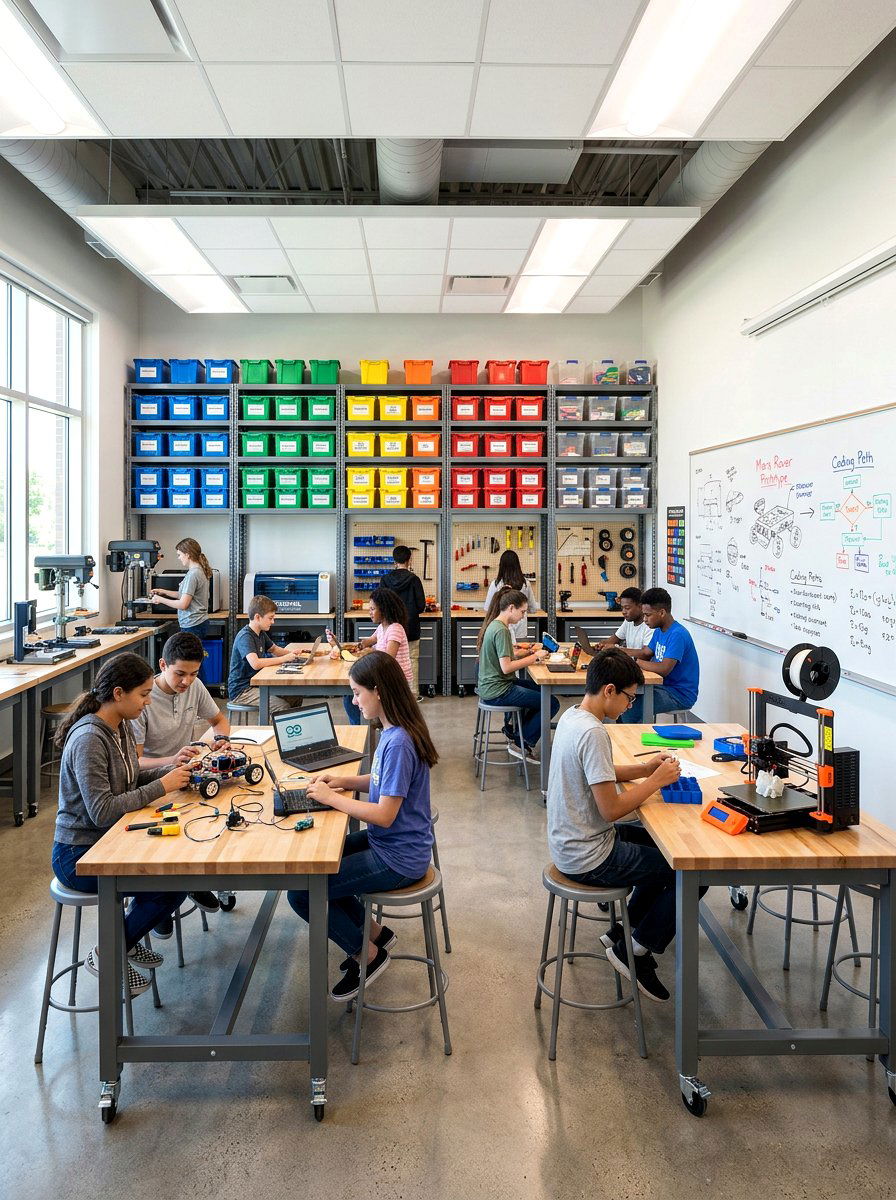 Classroom maker space - 30 maker space ideas