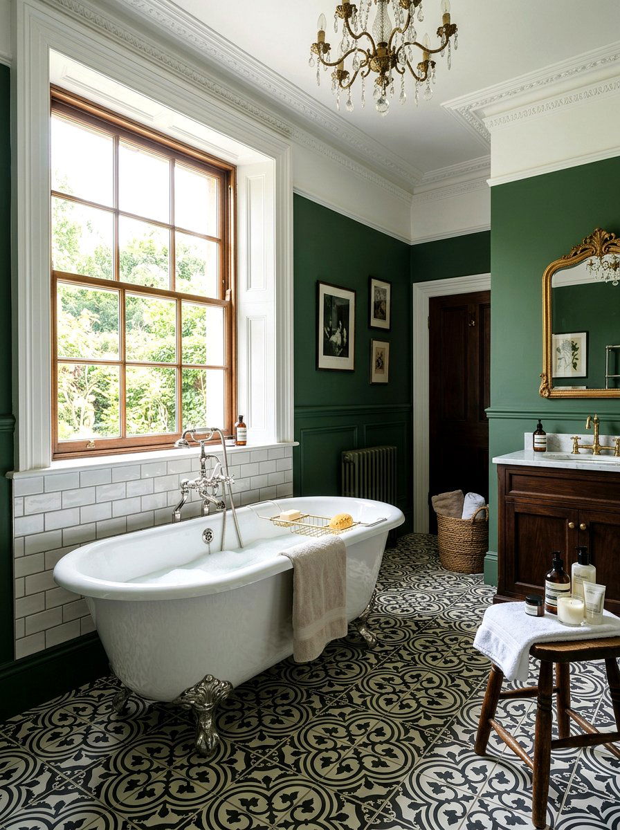 Clawfoot Tub - 30 boutique hotel bathroom ideas