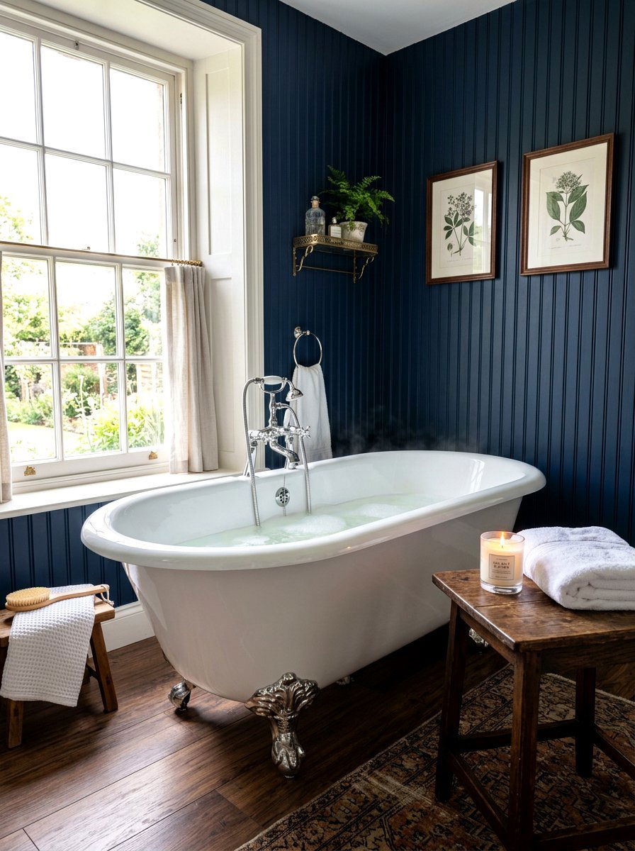 Clawfoot Tub Beadboard Bathroom - 30 beadboard bathroom ideas