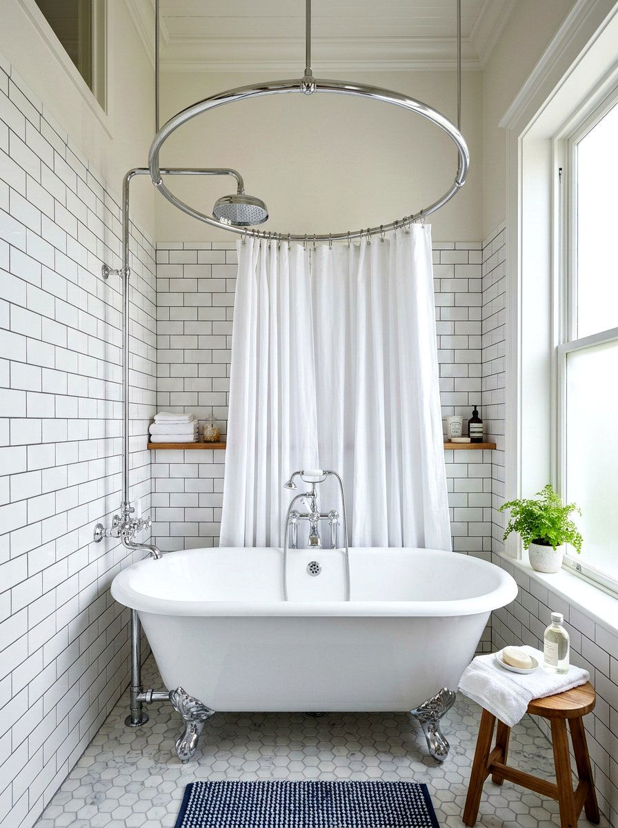 Clawfoot Tub With Shower - 30 clawfoot tub ideas