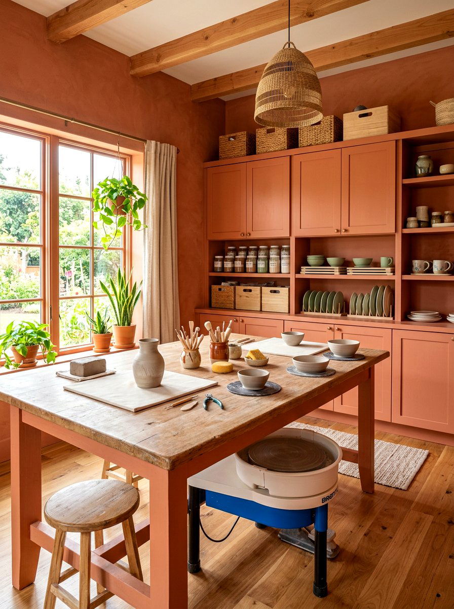Clay Craft Room - 30 fall color drench ideas