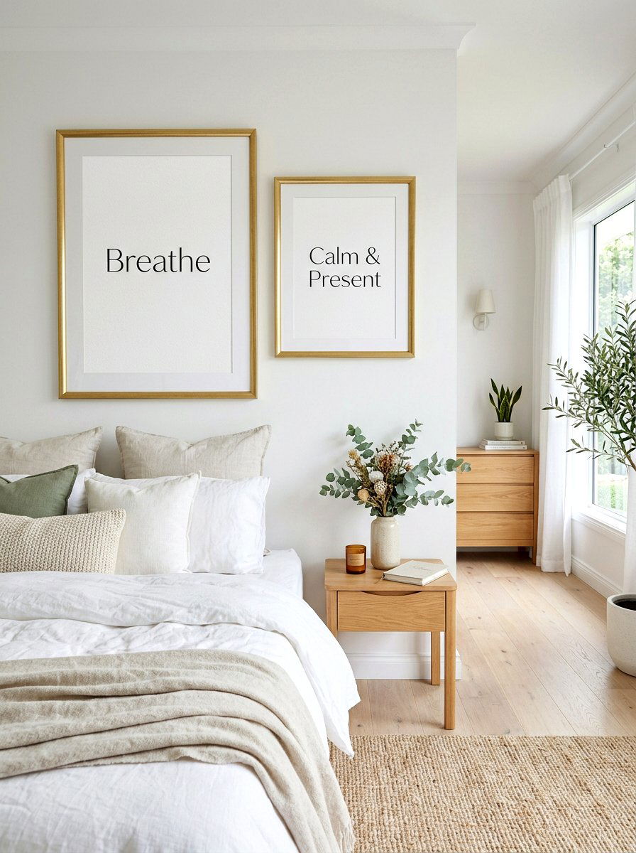 Clean Girl Framed Quotes - 30 clean girl bedroom ideas
