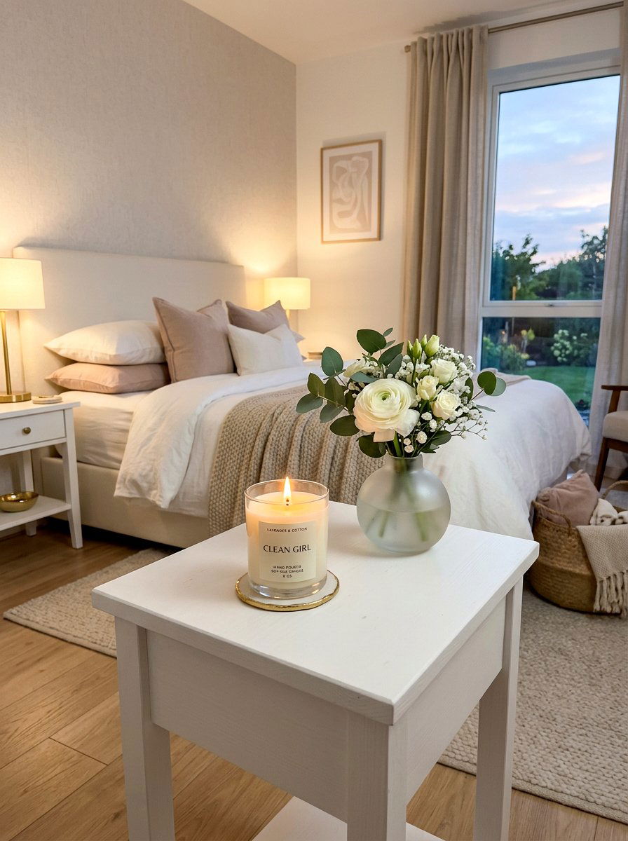 Clean Girl Scented Candles - 30 clean girl bedroom ideas