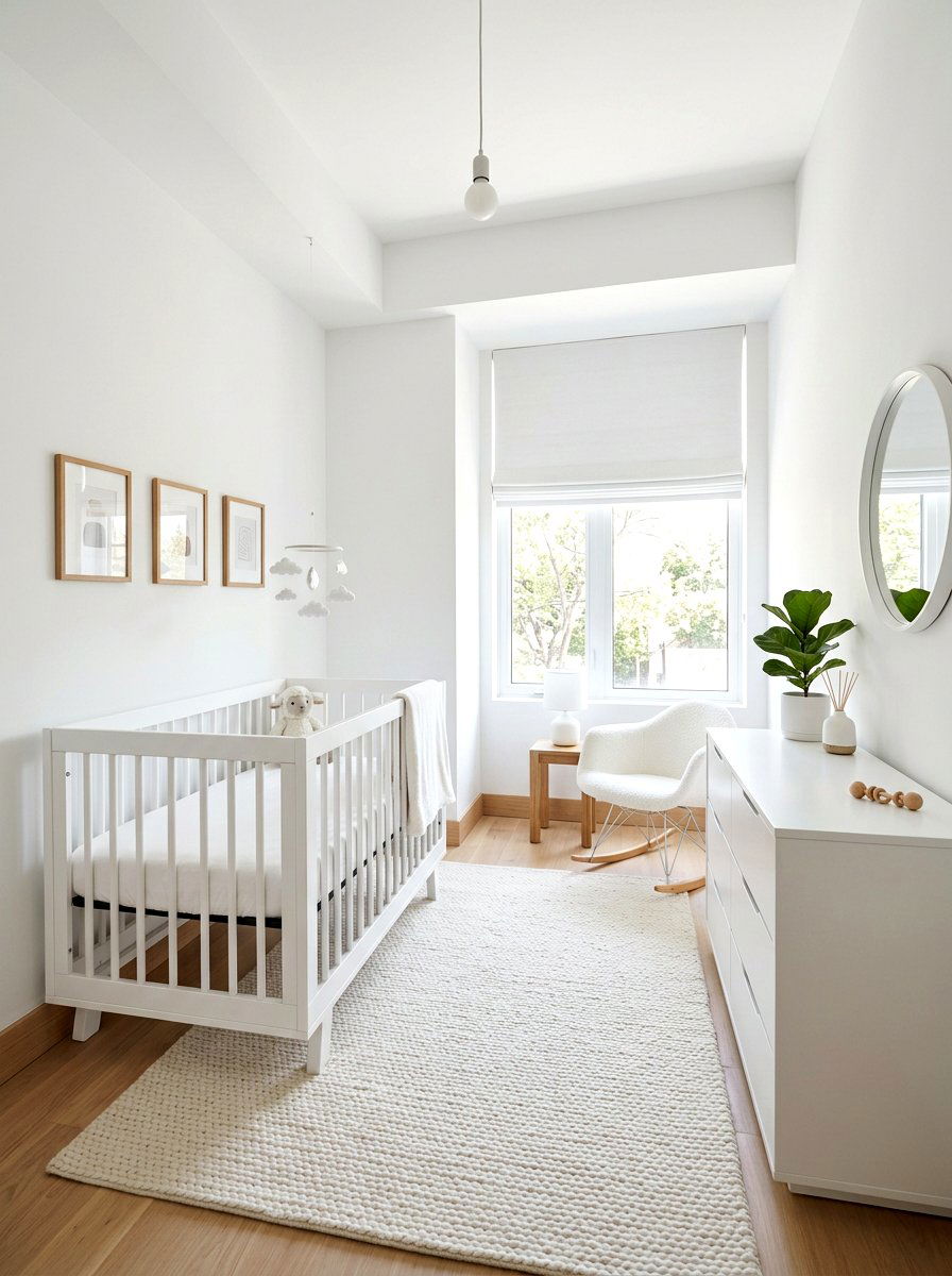 Clean Line Nursery - 30 minimalist nursery ideas
